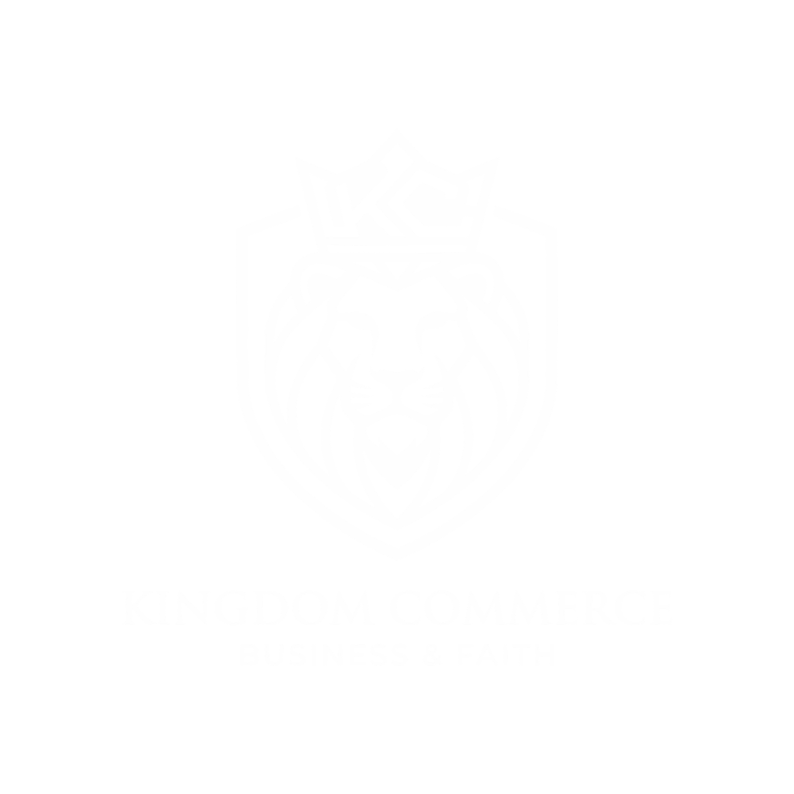 Kingdom Commerce KC Shield Emblem
