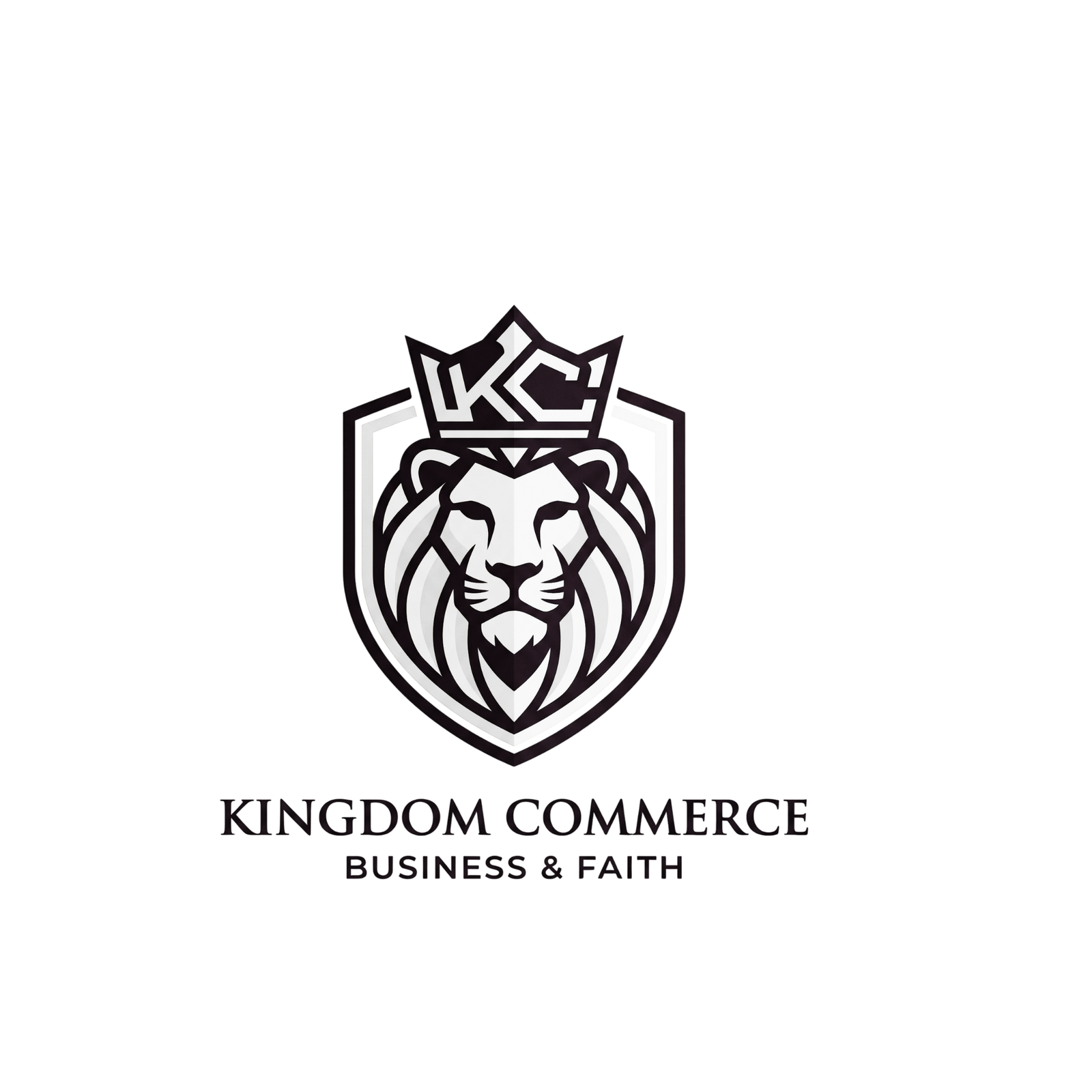 Kingdom Commerce Lion Emblem